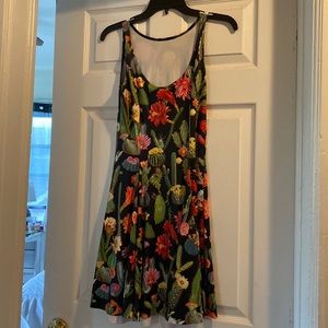 Blackmilk Clothing Desert Flower Evil Skater Dress